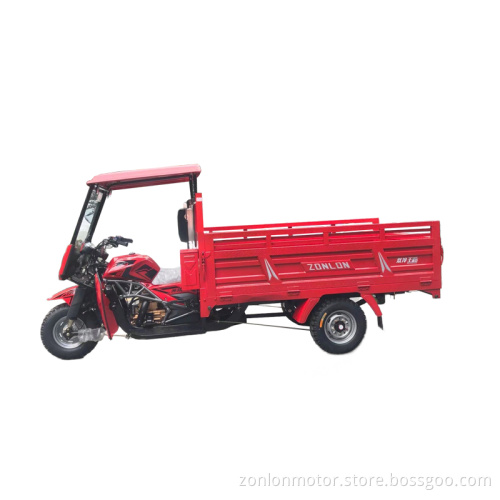 Tuktuk Tricycle with driver's cab for transportation